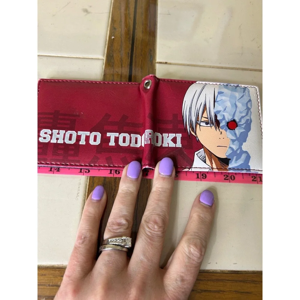 My Hero Academia Todoroki Shoto Bi-Fold Wallet Anime‎ Manga Cosplay Fan